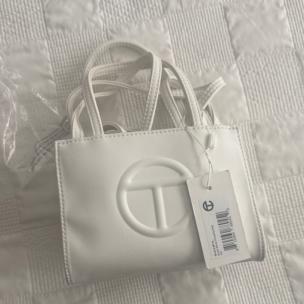 Telfar Cream Mini Bag